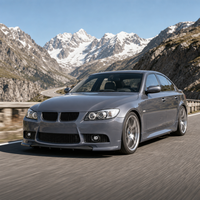 Vorderer und Hinterer Stoßfänger Karosserie-Kit Ersatz für BMW 3er Serie E90 E91 E92 E93 2005-2012 320i 328i 335i M Tech Style