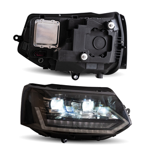 ไฟหน้า Vland ไฟหน้า LED สำหรับ <span class=keywords><strong>CARAVELLE</strong></span> T5 <span class=keywords><strong>Van</strong></span> สำหรับ <span class=keywords><strong>Volkswagen</strong></span> Transporter VW T 5 ปี 2011-2015 - Product Image 3