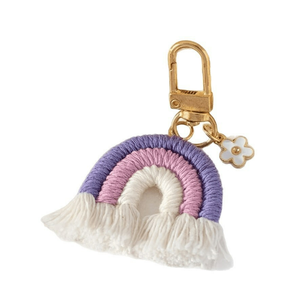 Portachiavi a maglia arcobaleno personalizzato regalo fatto a mano con ciondolo arcobaleno portachiavi regalo promozionale portachiavi regalo <span class=keywords><strong>per</strong></span> <span class=keywords><strong>lei</strong></span> - Product Image 5