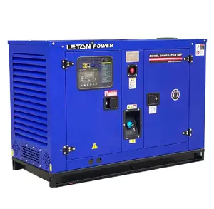 LETON POWER generador de respaldo precio 20kw generador diesel silencioso 20 kW generador para uso doméstico con motor Weichai