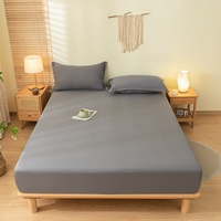 Vente en gros Couvre-lit en coton hypoallergénique personnalisé imperméable King Size Draps housse pour lit