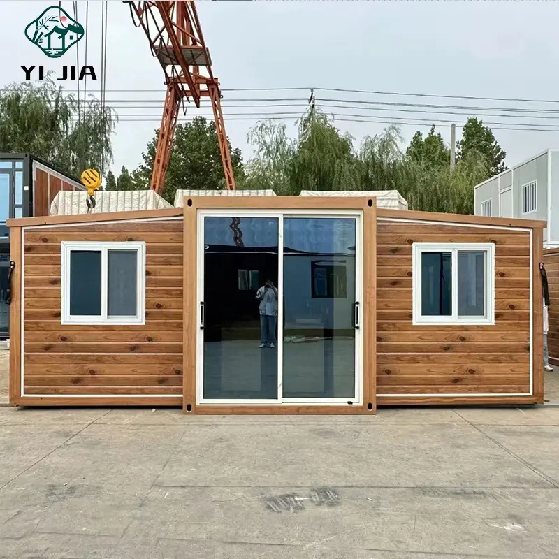 Ready Made Shipping Prefab Expandable Light Steel Folding Prefabricated Home Villa 5 Bedroom modified shipping container house