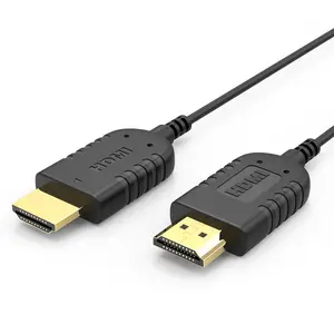 Cable 4K 60Hz Thin HD a HD Compatible con Thunderbolt 3 para Switch Laptop PS4/PS3 cable OD 2,5mm