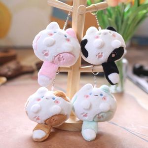Wholesale Plush Cat Keychain Stuffed Animal <b>Doll</b> Toy Kawaii Cartoon Cat Keychain Bag Charm Pendant <b>Accessories</b> Gift Keyring - Product Image 4