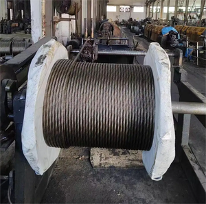 Mạ kẽm 6*36 16 Mét dây thép Dây cáp cho mỏ dầu cường độ cao dây thép que - Product Image 3