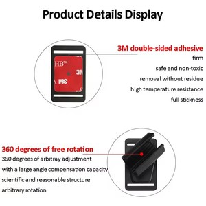 Chất lượng cao fahight đạn phạm vi & phụ kiện phát hành nhanh chóng 17mm-30mm Đèn pin kẹp chủ với xoay và dính gắn kết - Product Image 5