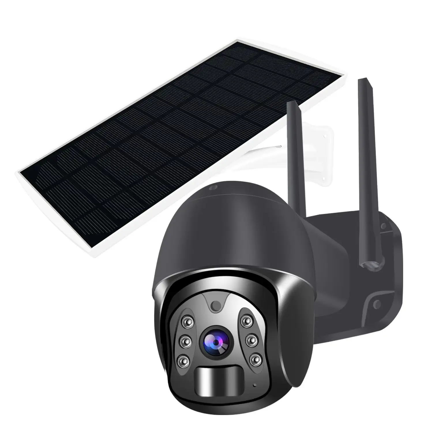 Caméra solaire multifonction 4G, 1080P, grand Angle, application Tuya, vision multiusage, détection de PIR