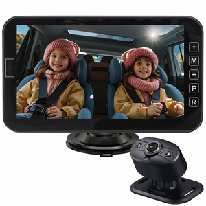 กล้อง IR ติดเบาะหลังสำหรับเด็กทารกในรถความละเอียด HD 720P สำหรับรถยนต์ทุกคัน - Product Image 1