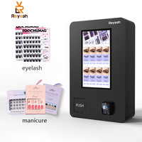Reyyeah petit distributeur automatique d'art d'ongle mural 21.5 pouces écran tactile distributeur automatique cosmétiques Combo distributeur automatique