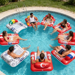Flotteur de <span class=keywords><strong>piscine</strong></span> <span class=keywords><strong>gonflable</strong></span> aux couleurs vives pour une haute visibilité et une sécurité accrues lors des journées de <span class=keywords><strong>piscine</strong></span> ou de plage bondées - Product Image 2