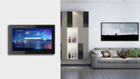 Interphone vidéo IP PoE 10 pouces pour intérieur, écran tactile IPS 1080P, Android 10.0, Wi-Fi, contrôle par application