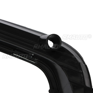 Par de Rejillas para Faros Antiniebla Delanteros Izquierdo y Derecho para Audi A4 B8 Facelift 2012 2013 2014 2015 Negro Mate con Cromado - Product Image 4