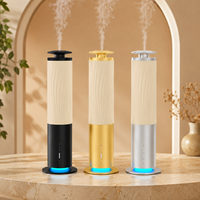 Diffuseur d'arômes sans eau à haute couverture, rechargeable, en alliage d'aluminium, machine à parfum intelligente à commande sans fil