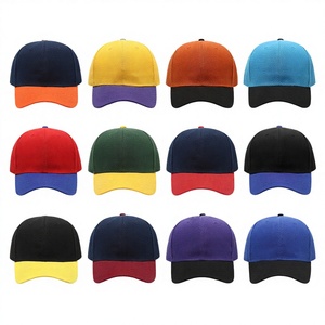 Promoción de Fábrica a Bajo Precio, Gorra de Béisbol Personalizada de 5/6 Paneles en Dos Tonos, Hilo de Algodón, Unisex, Tela Común, Gorras Deportivas - Product Image 2