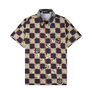 Camisa <span class=keywords><strong>Personalizada</strong></span> de Verano para Hombre de Manga Corta con Impresión Digital 3D de Buena Calidad - Product Image 4