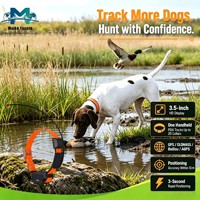 Collier GPS longue portée pour chien de chasse avec radio VHF, localisateur d'animaux étanche IP68 pour l'entraînement et le suivi en extérieur OEM/ODM