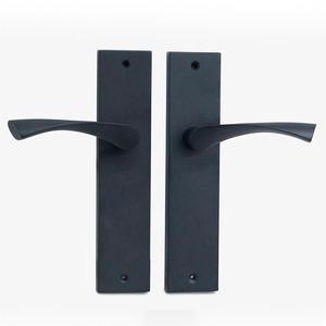 Ensemble de poignées de <span class=keywords><strong>porte</strong></span> en alliage de zinc à design moderne, poignée de passage intérieure pour <span class=keywords><strong>porte</strong></span> en bois, quincaillerie pour la maison et les projets - Product Image 1