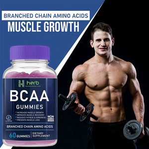ODM/OEM nhãn hiệu riêng BCAA Gummies với chất điện phân phân nhánh chuỗi axit amin, xây dựng cơ nạc và tăng sức chịu đựng - Product Image 2