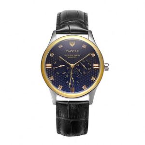 Yazole 374 <span class=keywords><strong>Orologio</strong></span> <span class=keywords><strong>da</strong></span> Polso <span class=keywords><strong>da</strong></span> Uomo al Quarzo Popolare e Speciale, Ultimo Modello con Cinturino in Acciaio Inossidabile, Impermeabile, con Diamanti, Stile <span class=keywords><strong>Vintage</strong></span> per Affari - Product Image 4