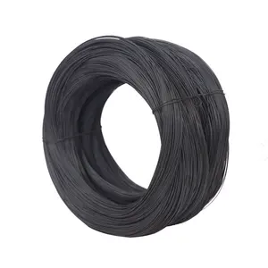 Cables de alta calidad 6x19 + FC Cuerda de alambre de acero Negro/Alambre de acero galvanizado 1*19