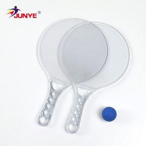 Raquetas de Playa de Plástico Junye, Material PP, Multicolores, Equipo Deportivo para Niños y Familias - Product Image 3