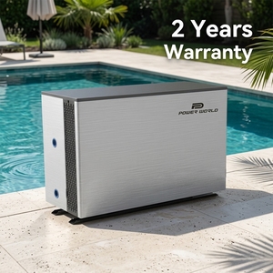 <span class=keywords><strong>POWERWORLD</strong></span> Bomba de Calor de Aire para Piscina con Control WiFi a Bajo Precio, sin Tanque, con Carcasa de Acero Inoxidable - Product Image 4