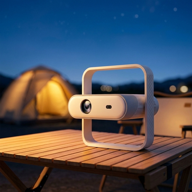 3Air TV Smart Projector with Wifi and Bluetooth Built in APPs Portable Outdoor Projector Compatible With PS5 Football Match