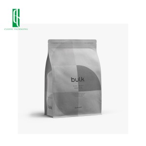 Bao bì cà phê thân thiện môi trường in ấn tùy chỉnh, hộp đáy vuông tái chế, túi đựng cà phê 200g 500g 1kg, túi cà phê ziplock 5lb - Product Image 6