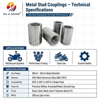Fasteners Manufacturers Stainless Steel Sleeves and Thread Sleeves for Industrial Machinery Application