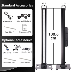 IP65 Waterproof Full Color RGBW <strong>LED</strong> Strobe <strong>Light</strong> Wall Washer Pixel Stage DMX Bar Matrix <strong>Light</strong> Colorful 3in1 Stage Lighting - Product Image 6