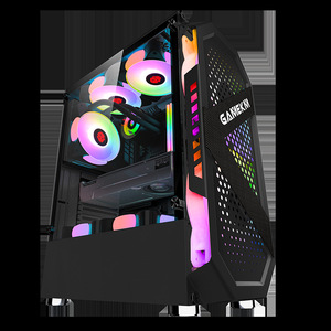 PC ATX OEM tout-en-un personnalisé avec affichage de la température LCD, support anti-poussière, compatible ATX / Micro-ATX / Mini-ITX, pour jeux sur ordinateur de bureau - Product Image 3