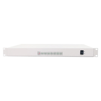 E1 Transmisión 30 canales FXS/FXO Teléfono con 4 redes Integrado Multiplexor Voz sobre E1 PCM Multiplexor