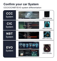 Wireless CarPlay 8.8 Inch Linux System Car Multimedia Touch Screen WIFI BT pour BMW 5 3 Series E60 E90 CIC 2011-2012 Radio