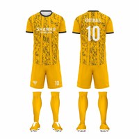 Ensemble de maillots de football personnalisés légers et respirants, vêtements de sport à transfert thermique pour les clubs adultes, entraînements et matchs