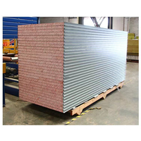 Panneau sandwich EPS préfabriqué acoustique ignifuge pour les matériaux de mur de construction extérieure avec mousse et noyau PIR