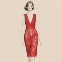 Robes personnalisées en mousseline plissée, coupe trapèze, longueur genou, couleur unie, tendance, pour l'été, soirée, décontractées, bureau, sexy, professionnelles