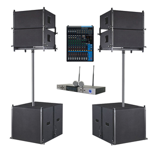 Venta caliente dual 12 pulgadas 2 vías <span class=keywords><strong>line</strong></span> <span class=keywords><strong>array</strong></span> altavoz al aire libre sistema de sonido profesional - Product Image 1