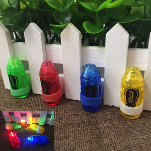 Marca QF EN71 Certificado LED Finger Light-Up Mini Cohete de juguete de plástico para máquinas expendedoras de 2 a 13 años - Product Image 5