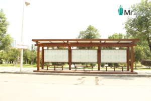 Grilles en bambou extérieures écologiques et résistantes aux intempéries de différentes formes - Product Image 3