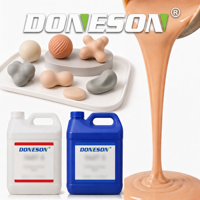 Silicone liquide souple réaliste pour le corps humain, série DSA-42XX A/B, silicone de moulage à durcissement à température ambiante 1:1