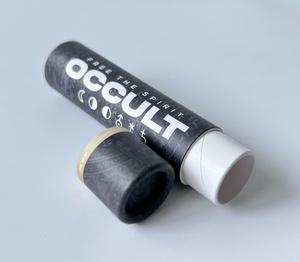 Tube en papier enroulé personnalisé en gros, imprimé avec lettres, multi-tailles, en boîte fantaisie - Product Image 2