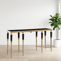 Console moderne au design épuré, style console moderne en marbre pour couloir, entrée, salon, hôtel (Dernier article en promotion)