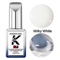 Base de Gel UV OEM SOS en Fibres de Caoutchouc Non Toxique pour Réparer les Ongles Cassés et Abîmés, pour des Ongles Plus Forts