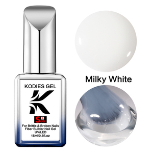 Couche de base en fibre OEM/bas <span class=keywords><strong>prix</strong></span> Constructeur de gel Biab dans une bouteille Vernis à ongles en gel Réparation des ongles cassés et endommagés Ongles plus solides en fibre de verre - Product Image 3