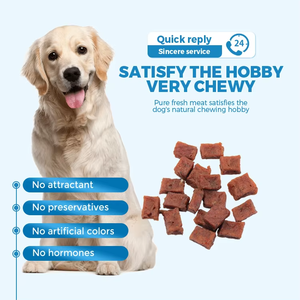 Snack per <span class=keywords><strong>Cani</strong></span> Senza Conservanti, Cubetti di Manzo Essiccati, Bocconcini Morbidi e Facili da Masticare per <span class=keywords><strong>Cani</strong></span> Anziani - Product Image 2