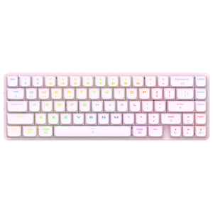 Nuevo Teclado Mecánico Inalámbrico y con Cable de Alta Calidad, <span class=keywords><strong>Mini</strong></span>, 65%, Perfil Bajo, Carcasa de Aleación de Aluminio, Retroiluminación RGB, Diseño Ultrafino para - Product Image 3