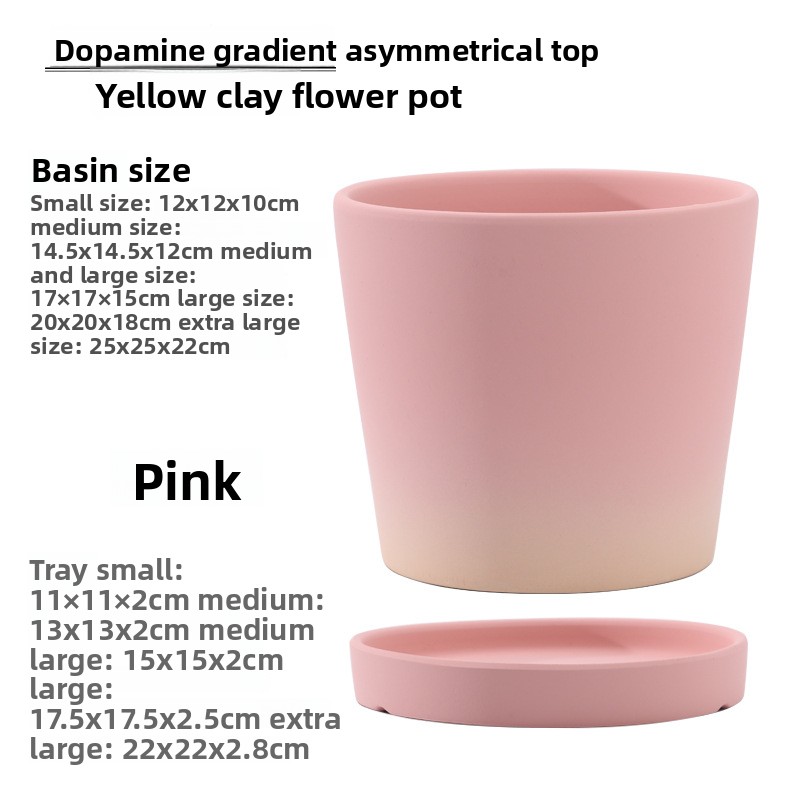 Oblique Gradient Pink