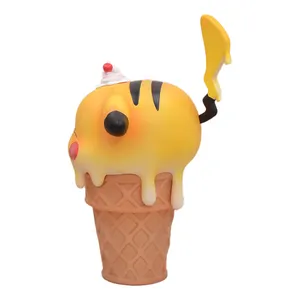 2023 Phổ Biến Thiết Kế Mới 4 Phong Cách Đáng Yêu Pokemoned Ice Cream Cone Anime Hình Chất Lượng Cao Pocket Đồ Chơi Quái Vật Cho Poke Mon Trẻ Em