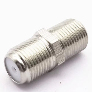 Connettore accoppiatore adattatore tipo F femmina f / F Jack RG6 cavo coassiale - Product Image 1