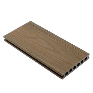 High quality WPC wood composite decking co-extrusion hollow flooring